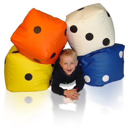 Säkkituolin Arpakuutio rahi PUFFA NL-kangas