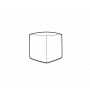 Pehmeä ja mukava Säkkituolin rahi Painatuksella, PUFFA cube 40x40x40 cm. Tämä tyylikäs Rahi käy aikuisillekin. Ilmainen kuljetus