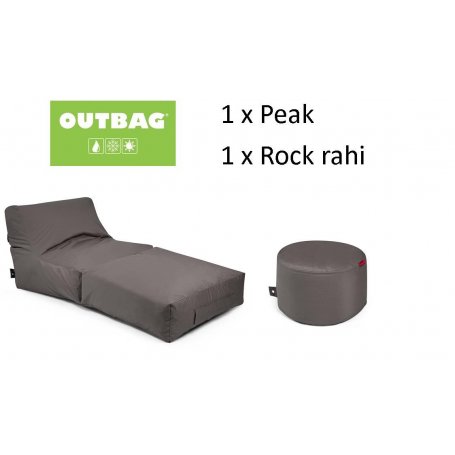 OUTBAG Peak aurinkotuoli ja rahi, yhdistelmä