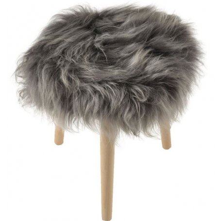 Icelandic ECO jakkara, harmaa, pyöreä 36 cm