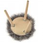 Icelandic ECO jakkara, harmaa, pyöreä 36 cm